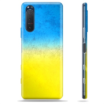 Sony Xperia 5 II TPU Case Ukrainian Flag - Two Tone