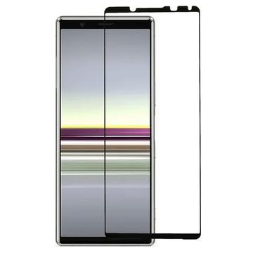 Sony Xperia 5 V Full Cover Tempered Glass Screen Protector - Black Edge