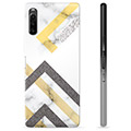 Sony Xperia L4 TPU Case - Abstract Marble