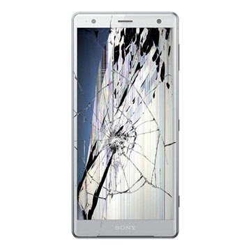 Sony Xperia XZ2 LCD and Touch Screen Repair - Silver