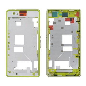 Sony Xperia Z1 Compact Front Cover - Lime Green