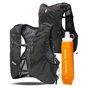 Spigen A721 Dynamic Shield Running Vest with 500ml Soft Flask - M/L - Black