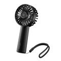 Spigen A905 Mini Portable Handheld Fan with Hand Strap - Black