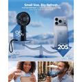 Spigen A905 Mini Portable Handheld Fan with Hand Strap - Black