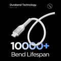 Spigen EB10010CCA Essential USB-C Cable 1m, 100W - White