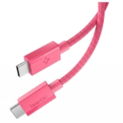 Spigen EB6010CC Essential USB-C Cable - 100cm/60W - Pink