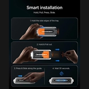 Samsung Galaxy Z Fold7/Z Fold8 Ultra Spigen Glas.tR EZ Fit Pro AC Privacy Tempered Glass Screen Protector - 2 Pcs.