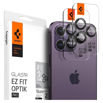 Spigen Optik.tR iPhone 13 Pro/13 Pro Max Camera Lens Protector - Black