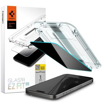 Spigen Glas.tR Ez Fit Privacy iPhone 15 Pro Max Screen Protector