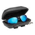 Spigen LF520 Rigid EVA Sunglasses Case with Metal Clip - Black