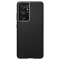 Spigen Liquid Air Samsung Galaxy S21 Ultra 5G TPU Case - Black