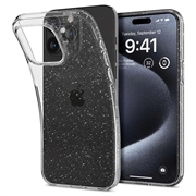 iPhone 15 Pro Spigen Liquid Crystal Glitter Case - Transparent