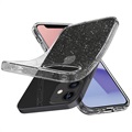 Spigen Liquid Crystal Glitter iPhone 12 Mini Case - Transparent