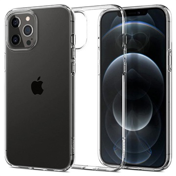 Spigen Liquid Crystal iPhone 12 Pro Max TPU Case - Transparent