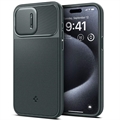 iPhone 15 Pro Spigen Optik Armor Mag Case - Dark Green