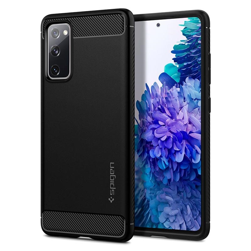 Spigen Rugged Armor Samsung Galaxy S Fe Tpu Case Black