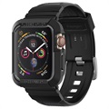 Spigen Rugged Armor Pro Apple Watch 7/SE/6/5/4 TPU Case - 44mm/45mm - Black