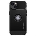 Spigen Rugged Armor iPhone 13 TPU Case - Black