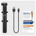 Spigen S540W Wireless Selfie Stick and Tripod - Black