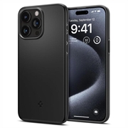 iPhone 15 Pro Spigen Thin Fit Hybrid Case (Open Box - Excellent) - Black