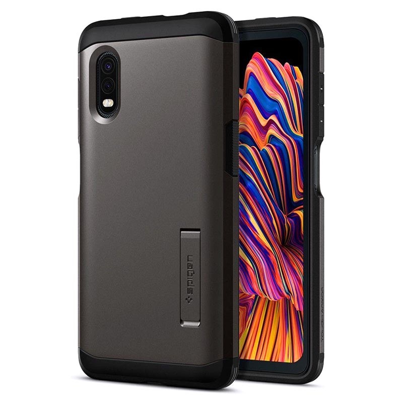 Spigen Tough Armor Samsung Galaxy Xcover Pro Case - Gunmetal