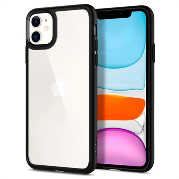 Spigen Ultra Hybrid iPhone 11 Case - Black / Clear