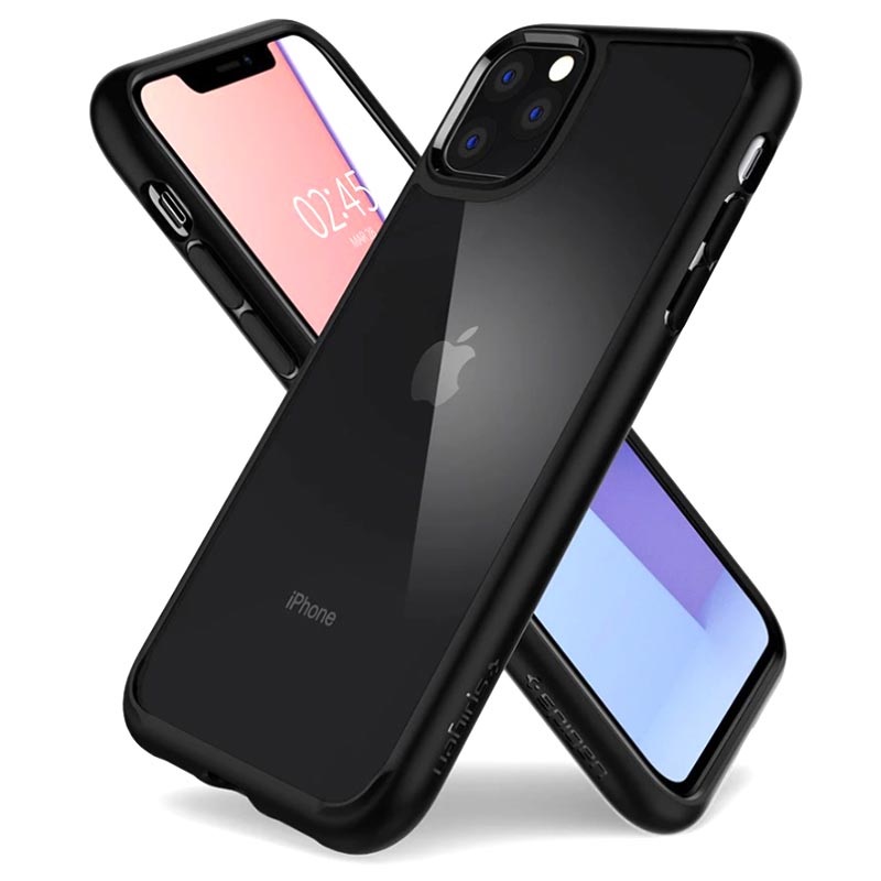 Spigen Ultra Hybrid iPhone 11 Pro Case Black / Clear