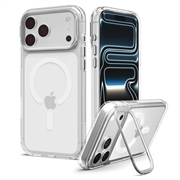 iPhone 17 Pro Max/18 Pro Max Spigen Ultra Hybrid Optik S MagSafe Case - Silver / Clear