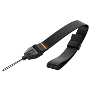 Spigen Universal Adjustable Wrist Lanyard Strap with Phone Adapter – 23cm - Black