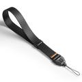 Spigen Universal Adjustable Wrist Lanyard Strap with Phone Adapter – 23cm - Black