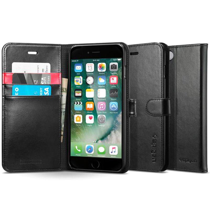 iphone 7 spigen s wallet black iphone 7 spigen s wallet black