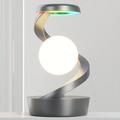 Spiral Levitation RGB Night Light with Wireless Charging Pad 15W - Black