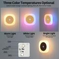 Square Magnetic LED Night Light with Motion Sensor
