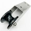 Stainless Steel Anchor Roller Bracket with Double Sheave Pulley for Boat and Yacht
