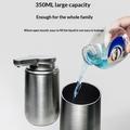 Stainless Steel Automatic Soap Dispenser 350ml - Grey