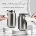 Stainless Steel Automatic Soap Dispenser 350ml - Grey