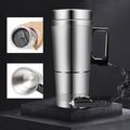 Stainless Steel Car Electric Kettle Boiler Mug - 400ml