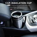 Stainless Steel Car Electric Kettle Boiler Mug - 400ml