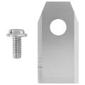 Stainless Steel Replacement Blades for Ecovacs Goat Robot Lawn Mower - 12 Pcs.