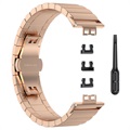 Huawei Watch Fit Stainless Steel Strap with Butterfly Buckle - Rose Gold