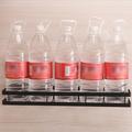 Stainless Steel Wall Mount Spice Holder - 35cm - Black