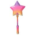 Star Credit Card Wand Payment Tool / Contactless Card Holder - Rainbow