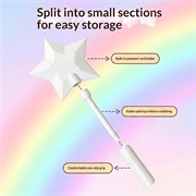 Star Credit Card Wand Payment Tool / Contactless Card Holder - White