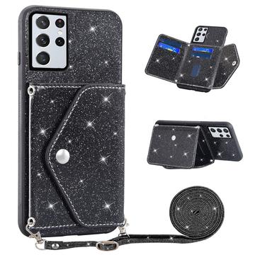 Samsung Galaxy S25 Ultra Stardust Case with Card Holder