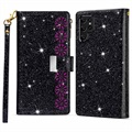 Starlight Series Samsung Galaxy S22 Ultra 5G Wallet Case - Black