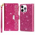 Starlight Series iPhone 14 Pro Max Wallet Case - Hot Pink
