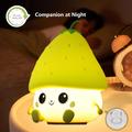 Strawberry Dumpling Squishy Night Light - Green