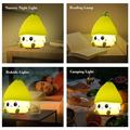 Strawberry Dumpling Squishy Night Light - Green