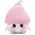 Strawberry Dumpling Squishy Night Light - Pink