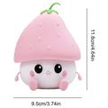 Strawberry Dumpling Squishy Night Light - Pink